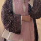 Deep Plum Abaya