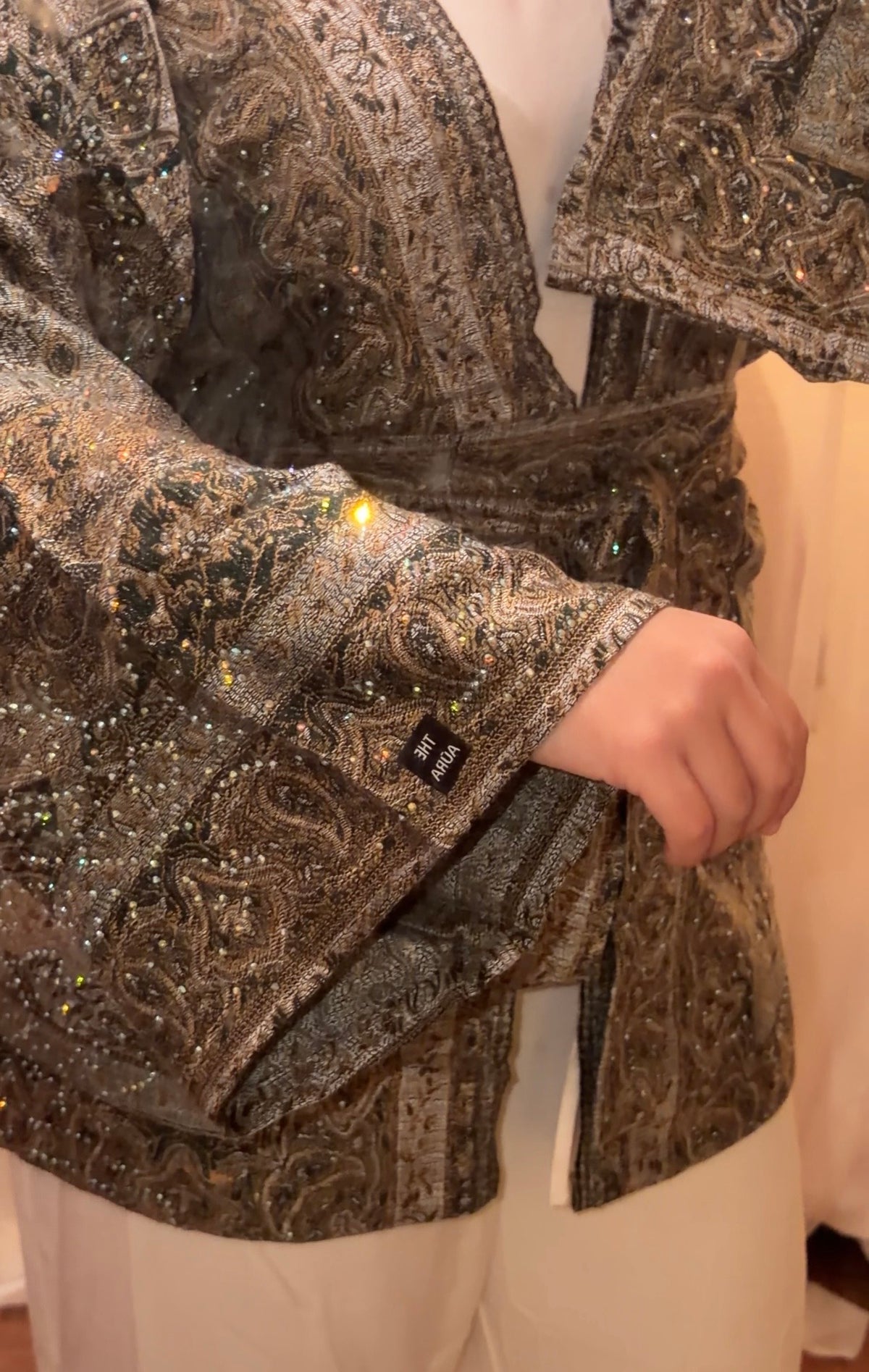 Muted Khaki Kimono