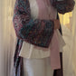 Black Blue Abaya