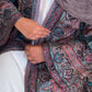 Black Blue Abaya