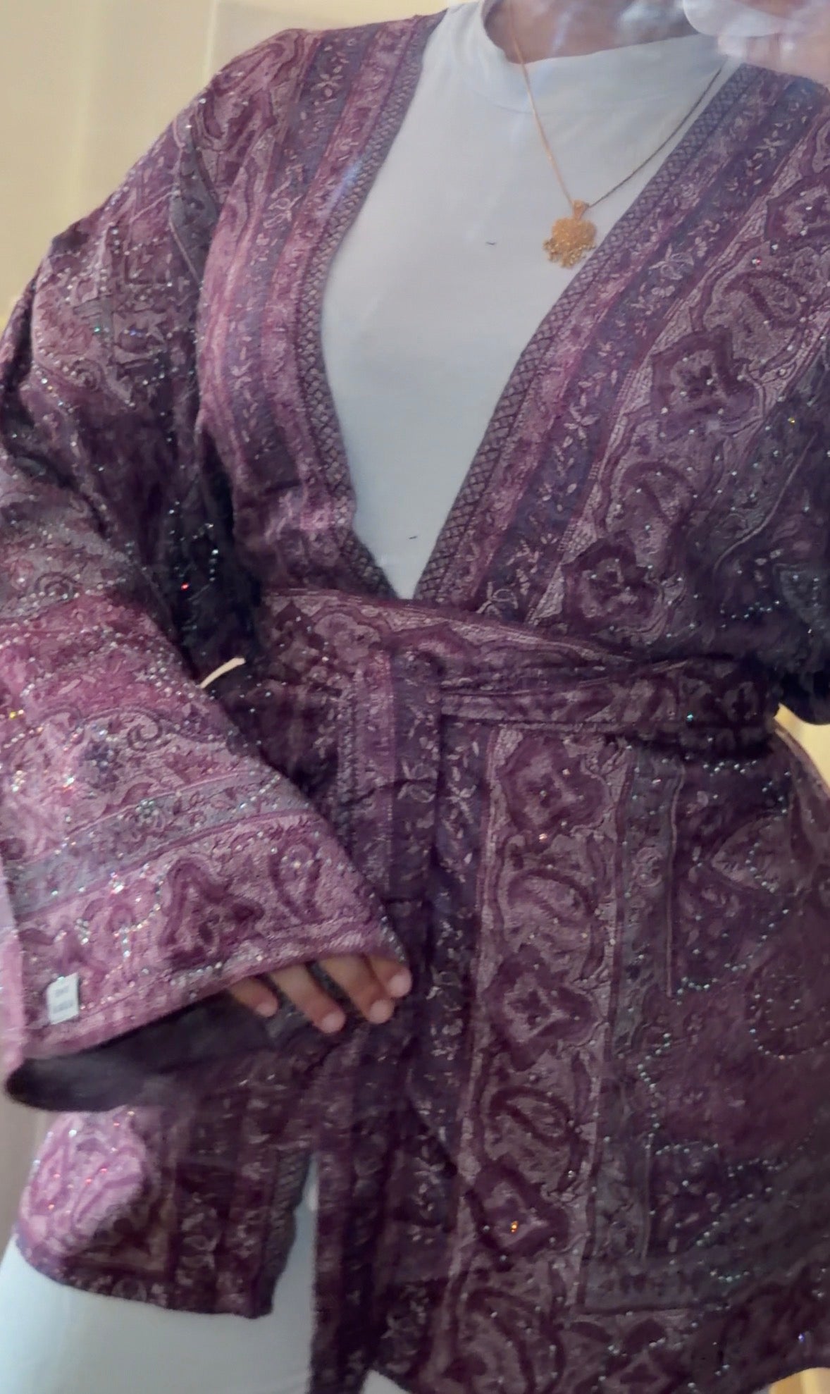 Magenta Kimono
