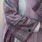 Red White Abaya
